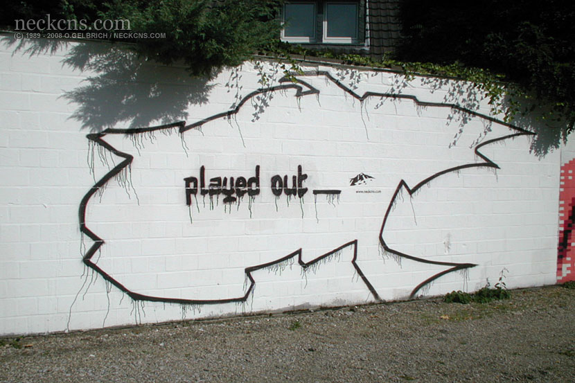 Graffiti Critic: Played out, 2003